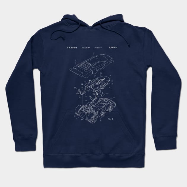 Toy Car 3 Hoodie by blurryfromspace